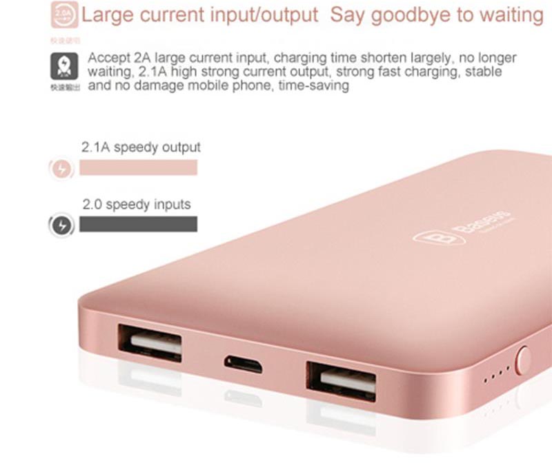 Baseus Power Bank Star Series Dual Output Charging 10000mAh